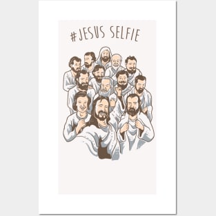 Jesus Selfie Posters and Art